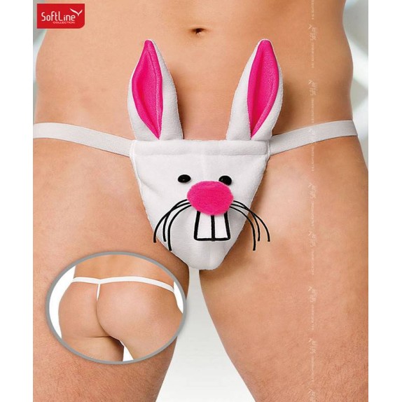 SEXY PERIZOMA SCHERZOSO PER UOMO CON CONIGLIETTO