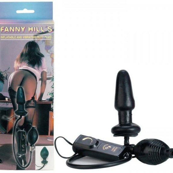 BUTT PLUG-TAPPO ANALE GONFIABILE E VIBRANTE