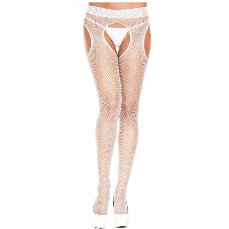 COLLANT SEXY IN RETE APERTI SU CAVALLO E FIANCHI VARIE... 2
