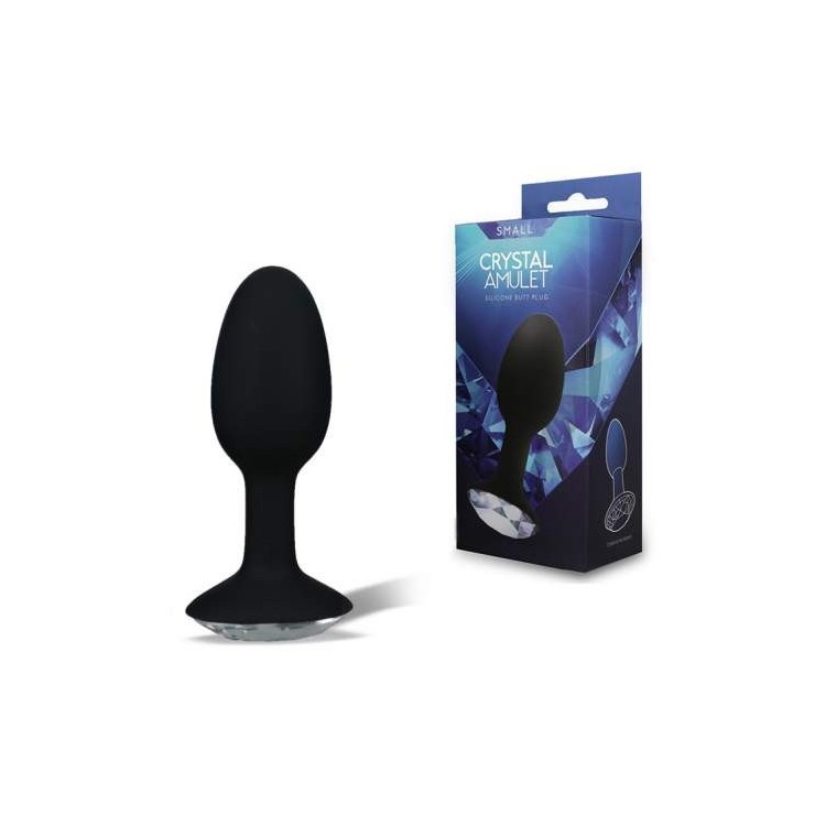 PLUG ANALE SEX TOY IN SILICONE CRYSTAL AMULET 2