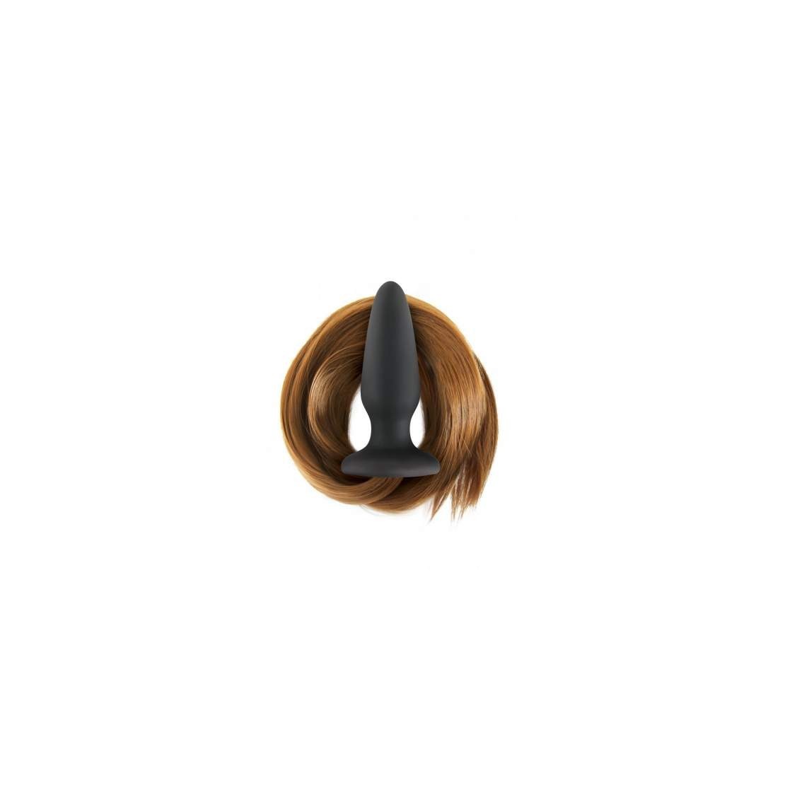 TAPPO ANALE SEX TOY IN SILICONE PLUG CON CODA