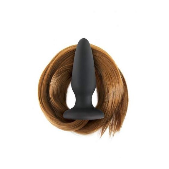 TAPPO ANALE IN SILICONE PLUG CON CODA