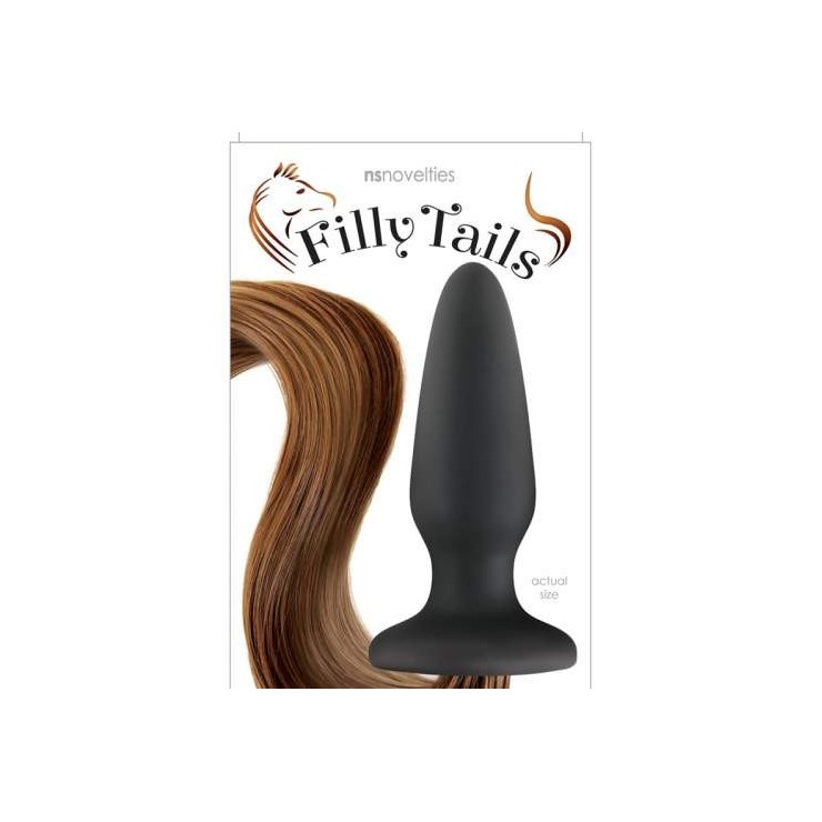 TAPPO ANALE IN SILICONE PLUG CON CODA 2