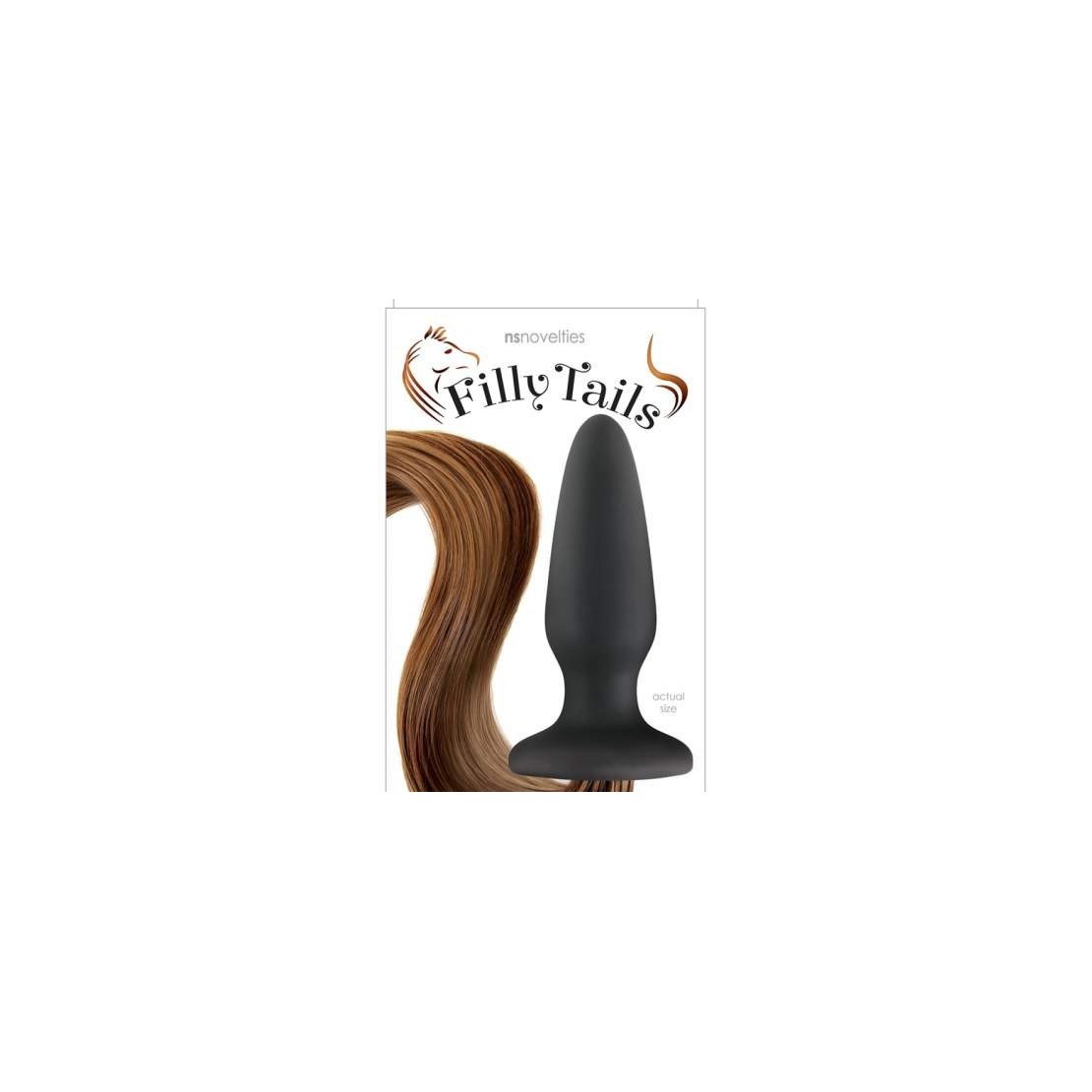 TAPPO ANALE IN SILICONE PLUG CON CODA