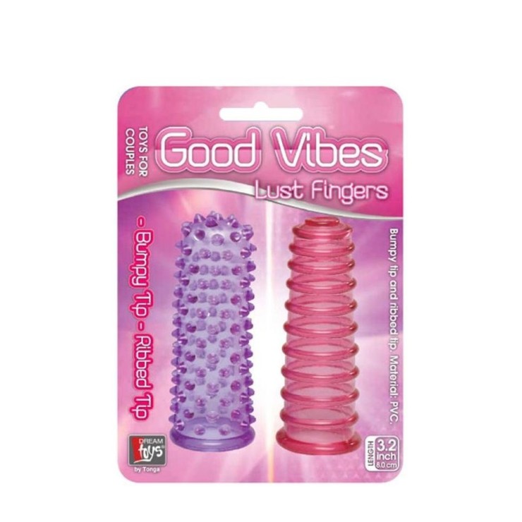GUAINE PER DITA SEX TOYS CON RILIEVI STIMOLANTI