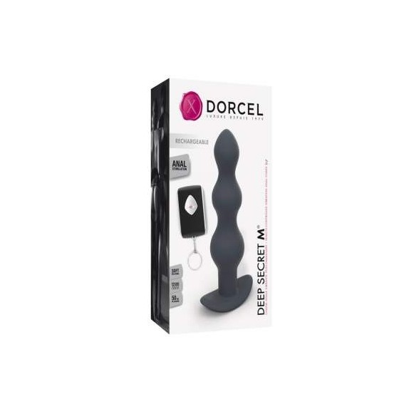 PLUG ANALE A CATENA VIBRANTE SEX TOY DEEP SECRET