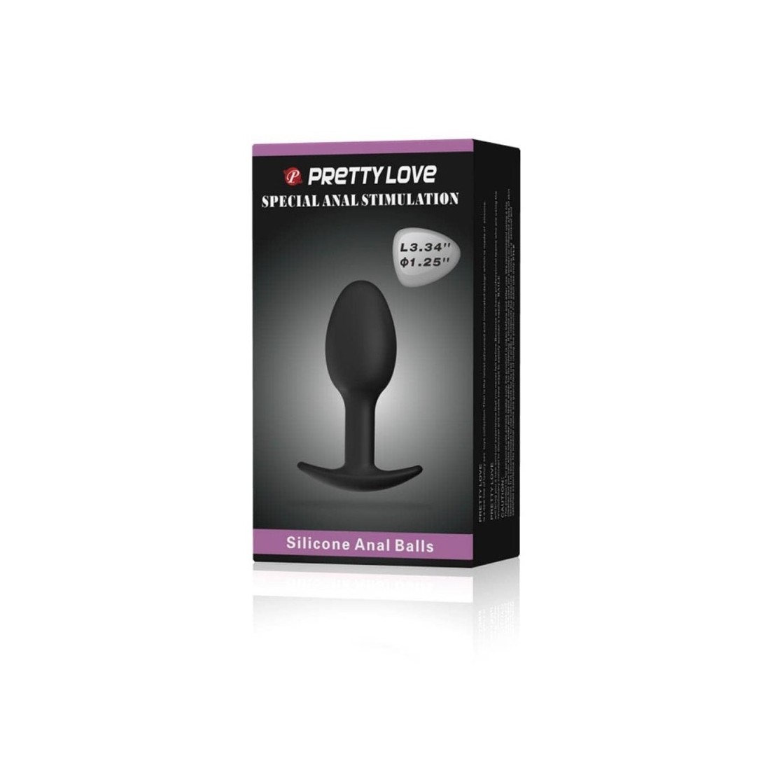 TAPPO ANALE AUTOVIBRANTE SEX TOY IN SILICONE