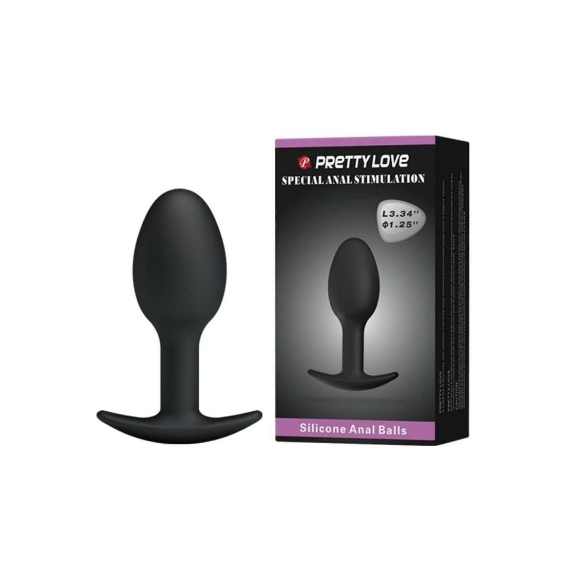 TAPPO ANALE AUTOVIBRANTE SEX TOY IN SILICONE