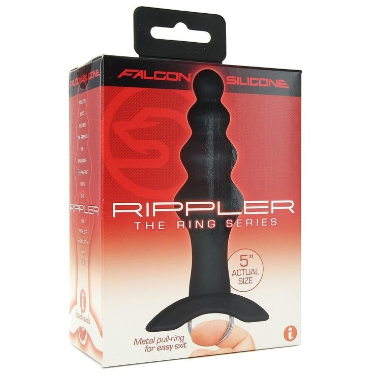TAPPO ANALE ONDULATO RIPPLER SEX TOY IN SILICONE 2