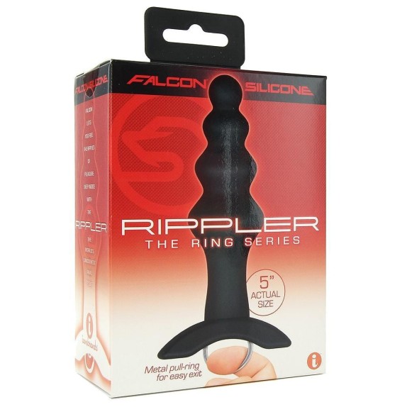 TAPPO ANALE ONDULATO RIPPLER SEX TOY IN SILICONE