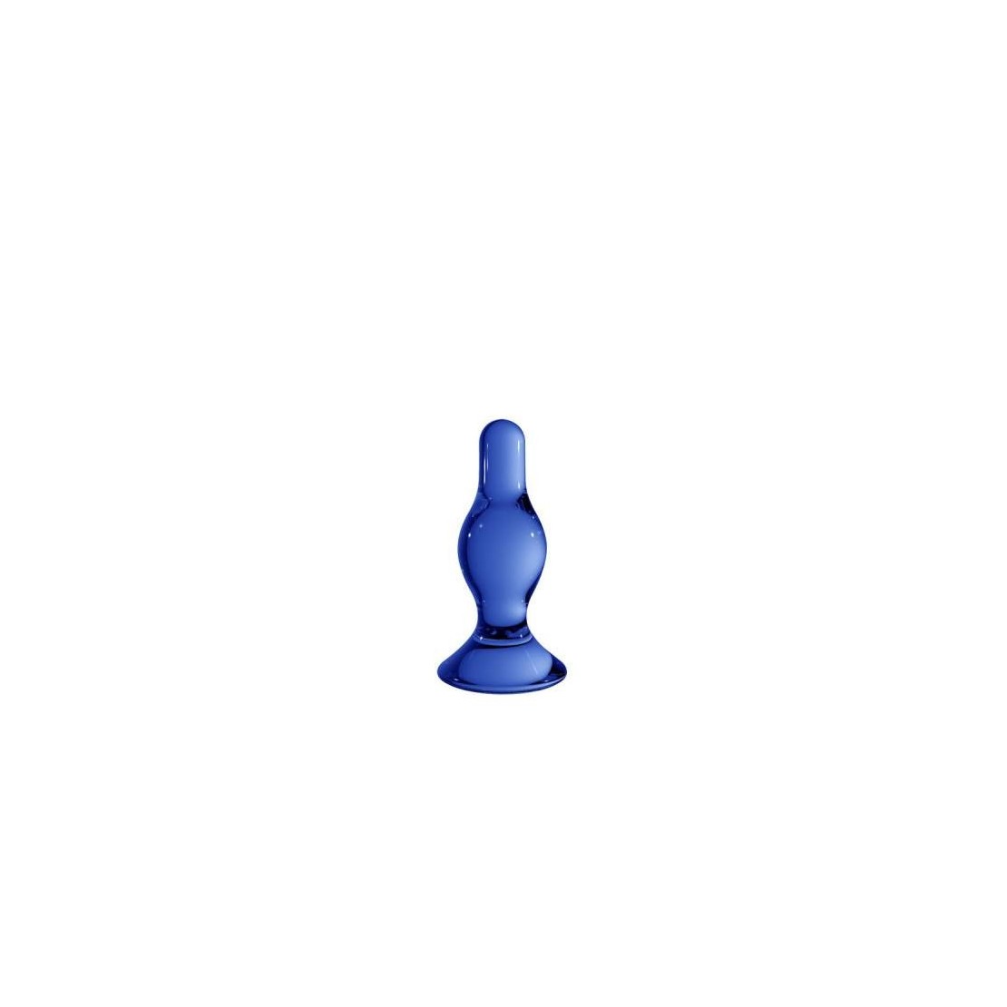 TAPPO ANALE IN VETRO SEX TOY CM. 11,5 