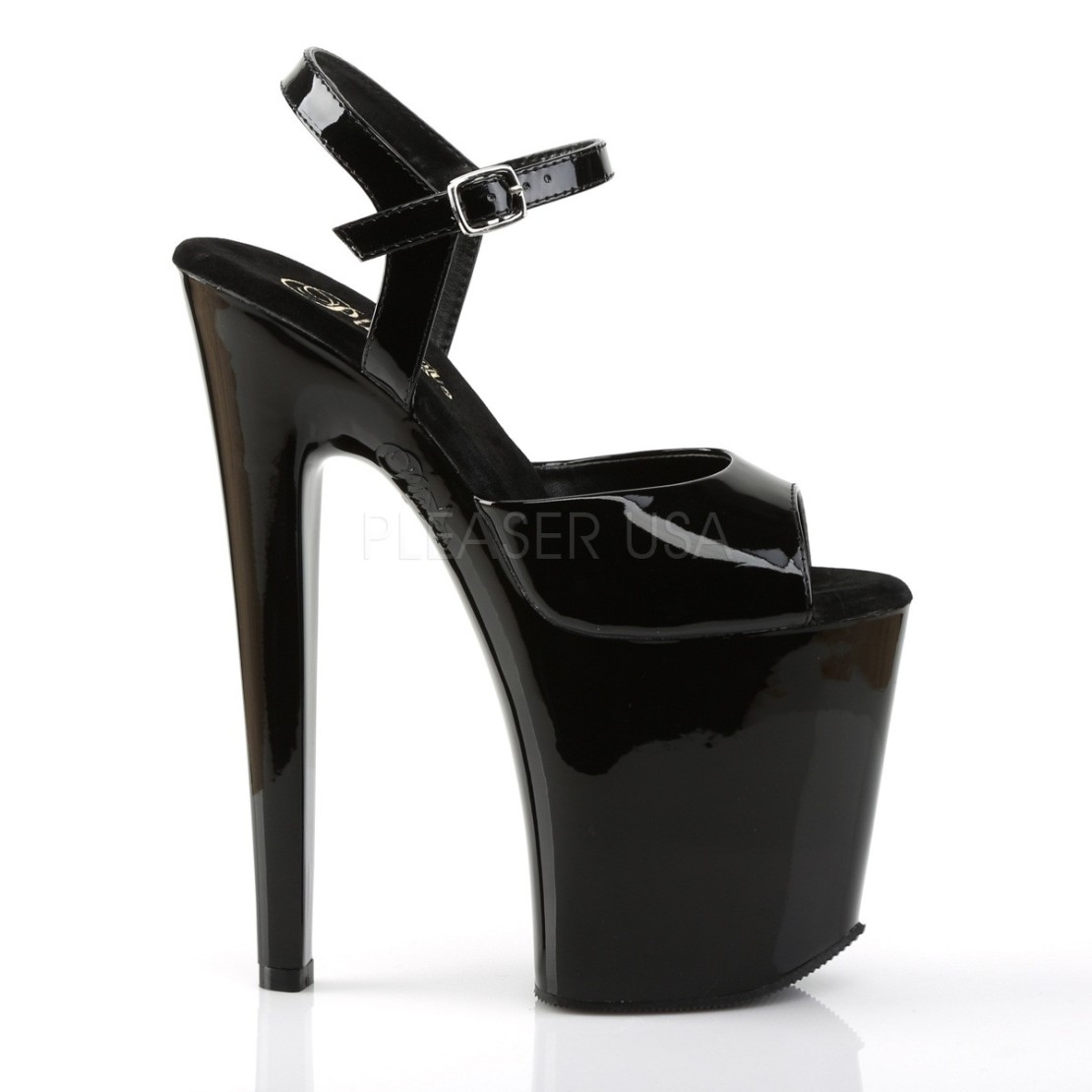 SANDALO PER LAP E POLE DANCE CON CINTURINO TACCO 20 CM