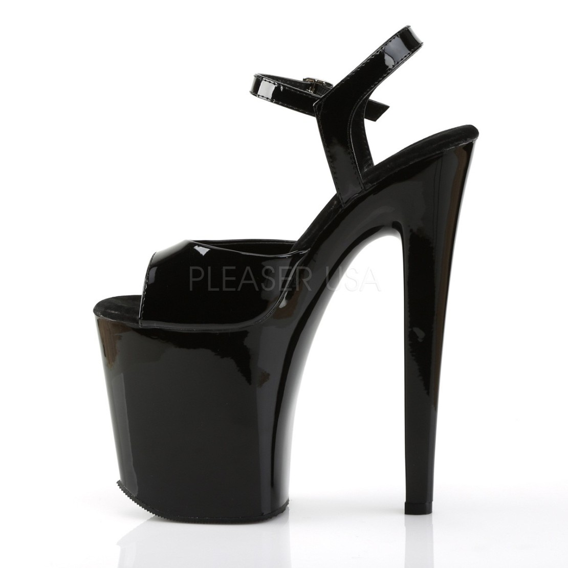SANDALO PER LAP E POLE DANCE CON CINTURINO TACCO 20 CM