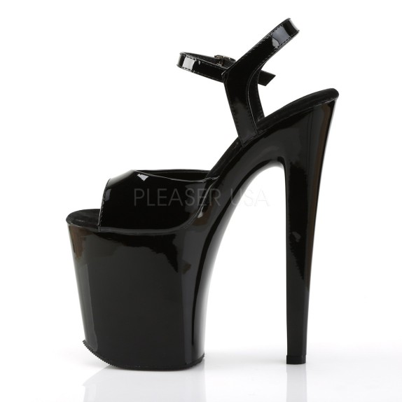 SANDALO PER LAP E POLE DANCE CON CINTURINO TACCO 20 CM