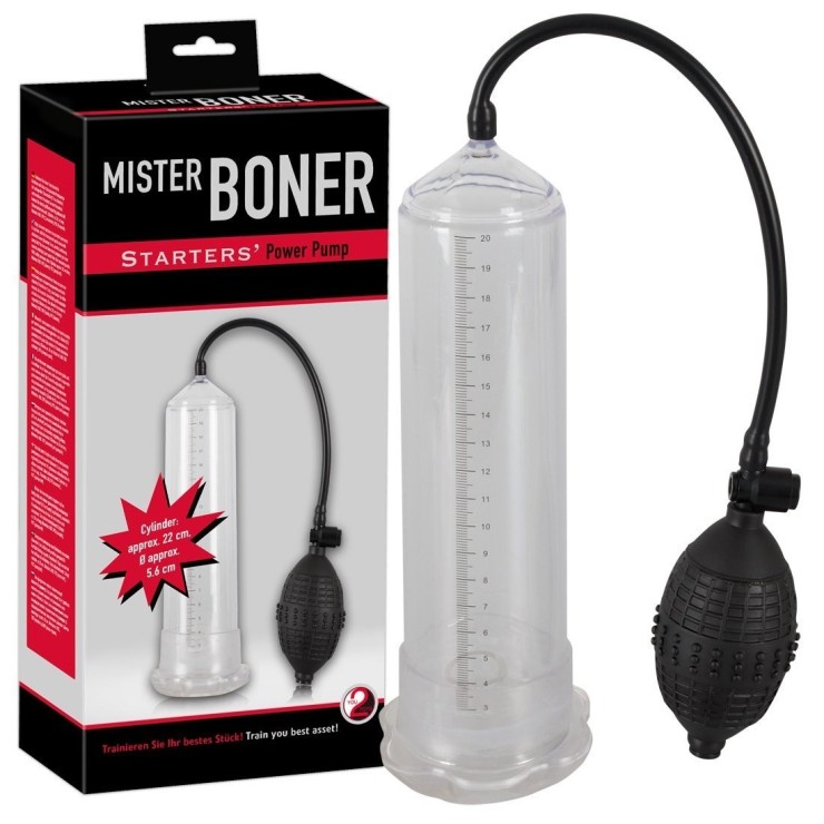 POMPA MANUALE PER PENE MISTER BONER