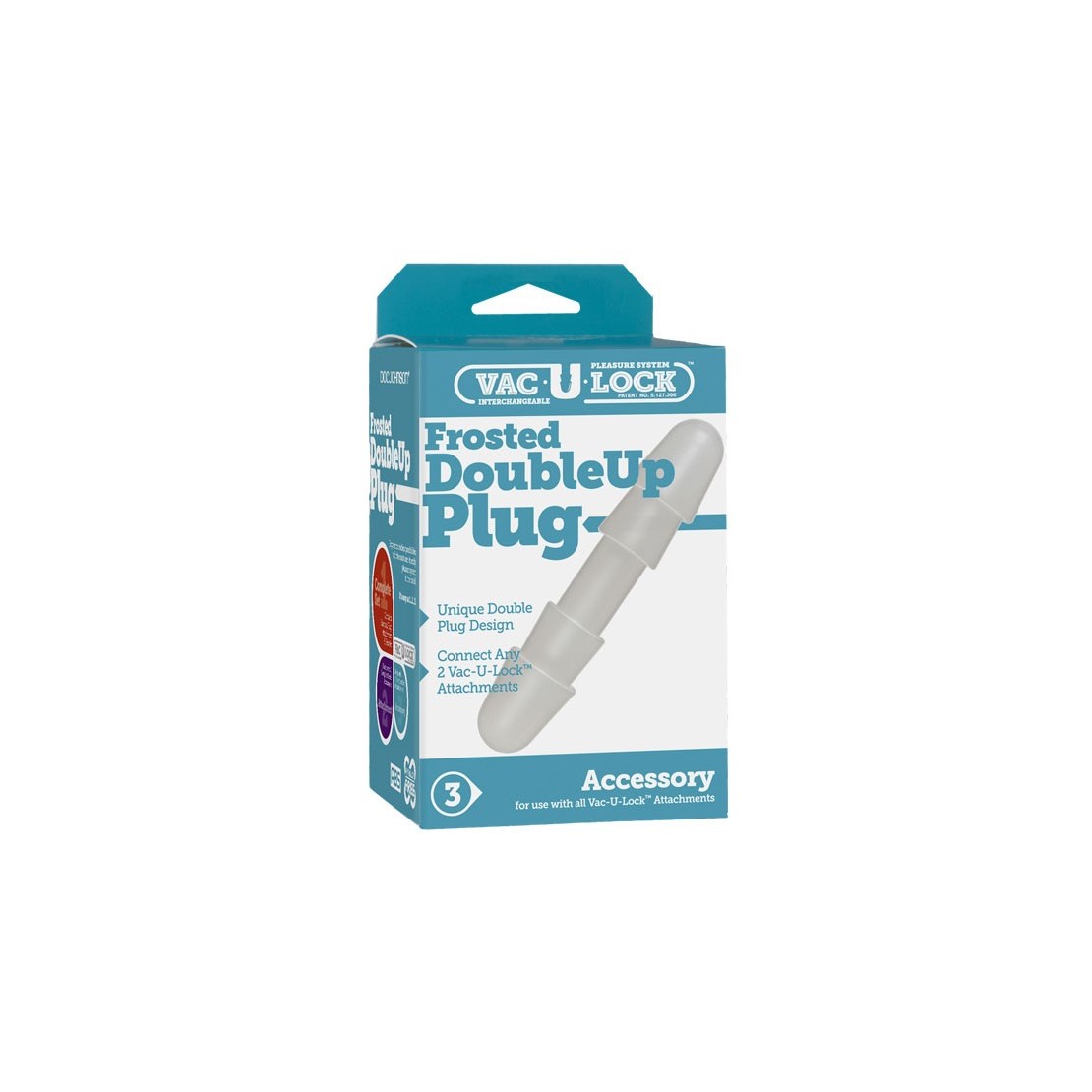 ACCESSORIO VAC-U-LOCK DOPPIO PER SEX TOYS