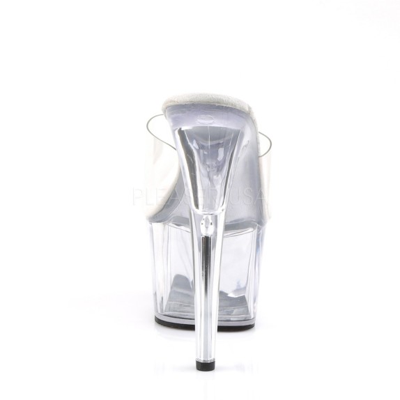 SANDALI TACCO ALTO 17 -18  CM TRASPARENTE