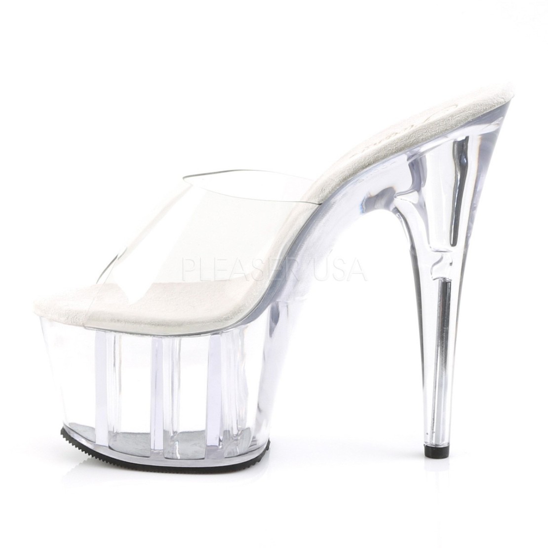SANDALI TACCO ALTO 17 -18  CM TRASPARENTE