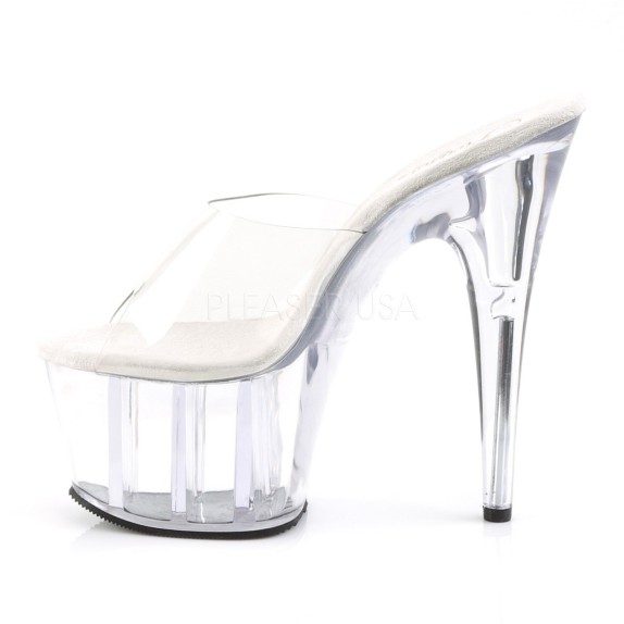 SANDALI TACCO ALTO 17 -18  CM TRASPARENTE