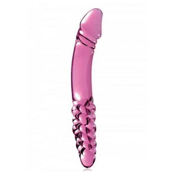 DILDO VAGINALE E ANALE SEX TOY IN VETRO ICICLES