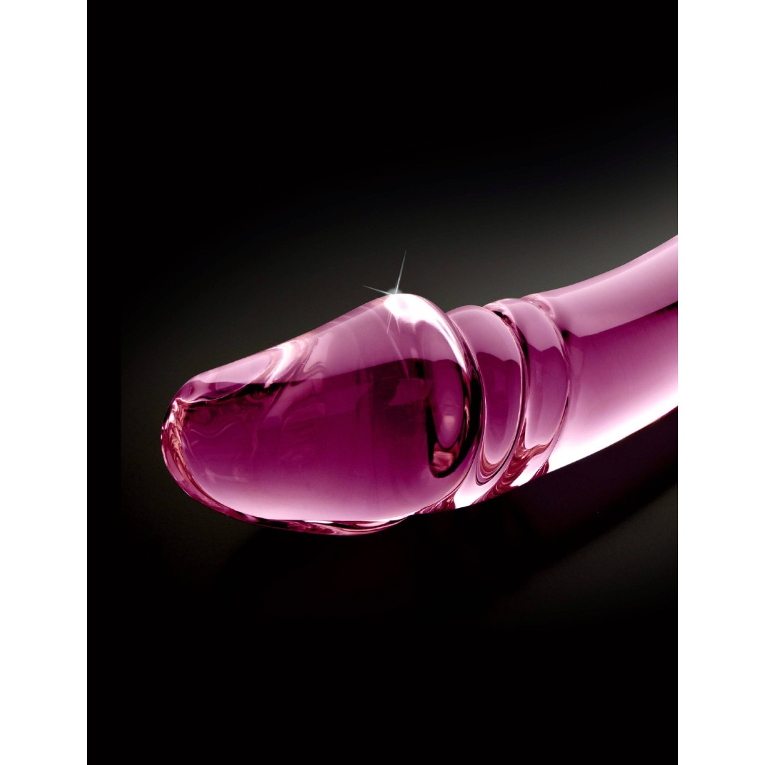 DILDO VAGINALE E ANALE SEX TOY IN VETRO ICICLES