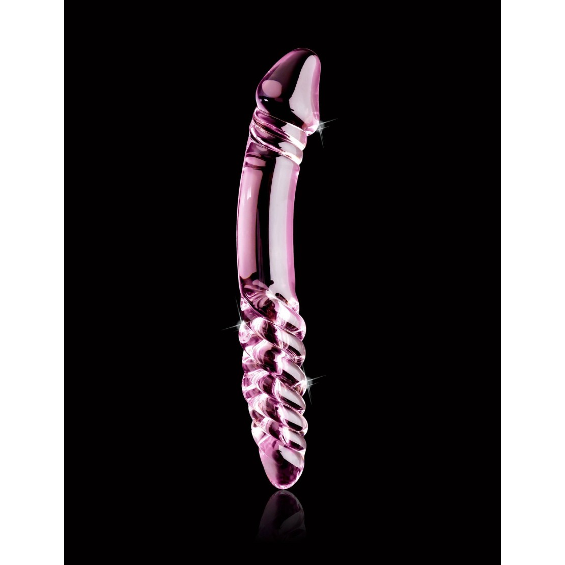 DILDO VAGINALE E ANALE SEX TOY IN VETRO ICICLES