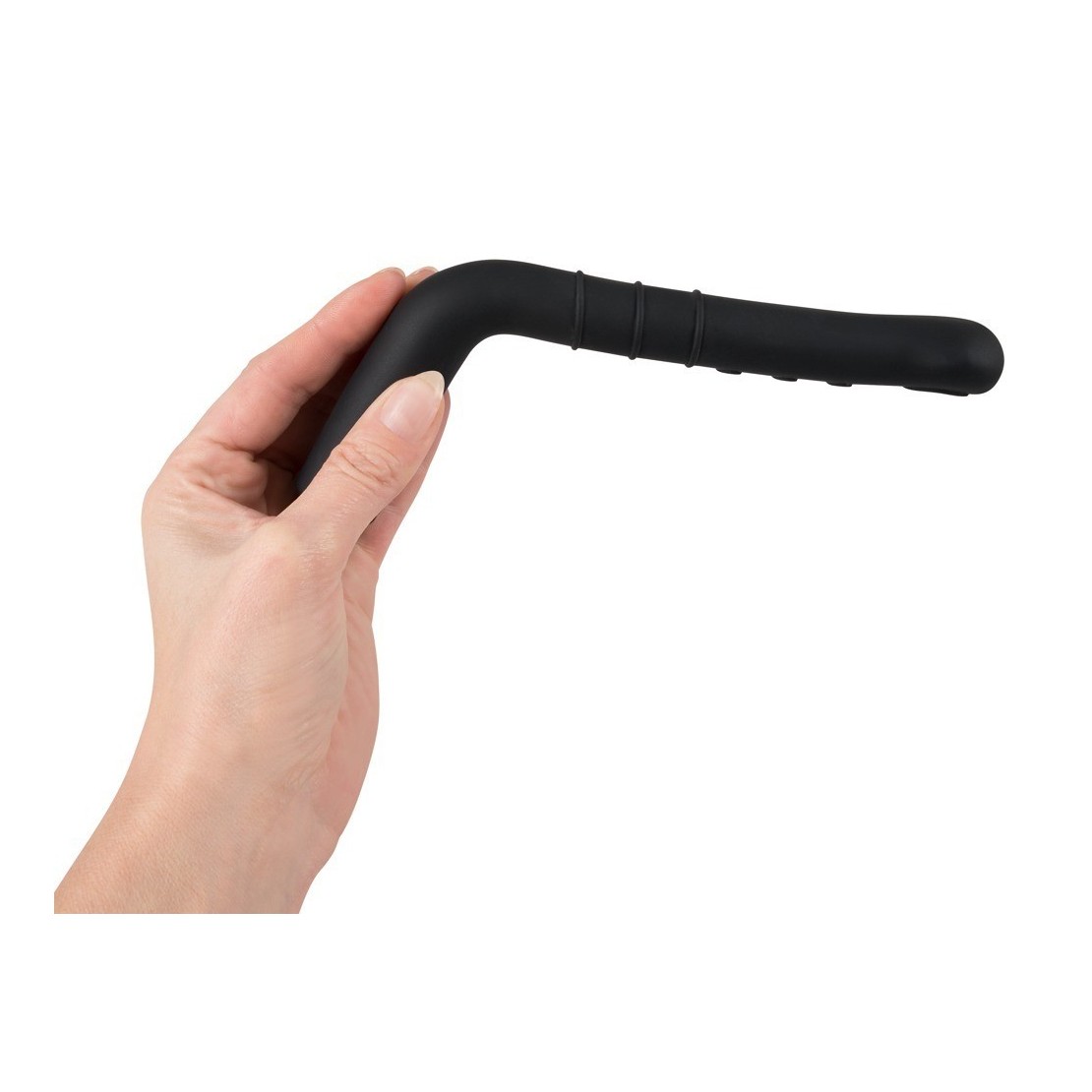 VIBRATORE ANALE FORMA AD L