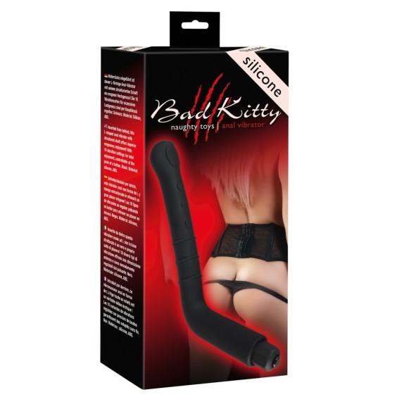 VIBRATORE ANALE FORMA AD L