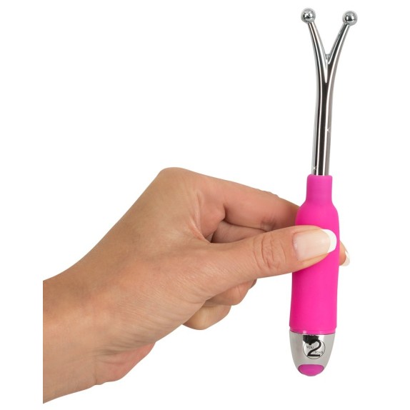 STIMOLATORE CLITORIDEO SEX TOY CON DOPPIA PUNTA