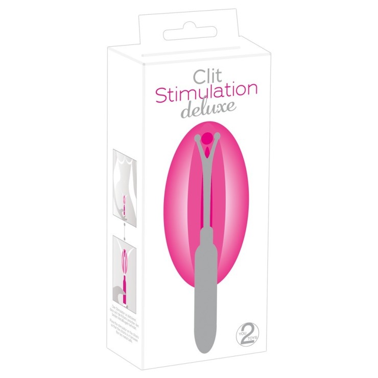STIMOLATORE CLITORIDEO SEX TOY CON DOPPIA PUNTA 2