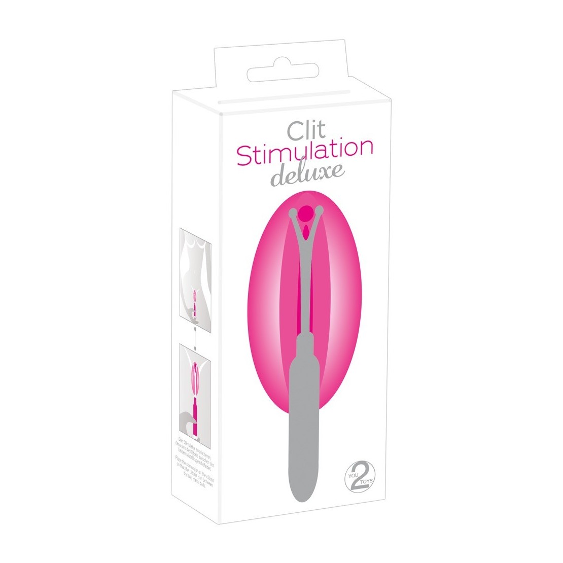 STIMOLATORE CLITORIDEO SEX TOY CON DOPPIA PUNTA