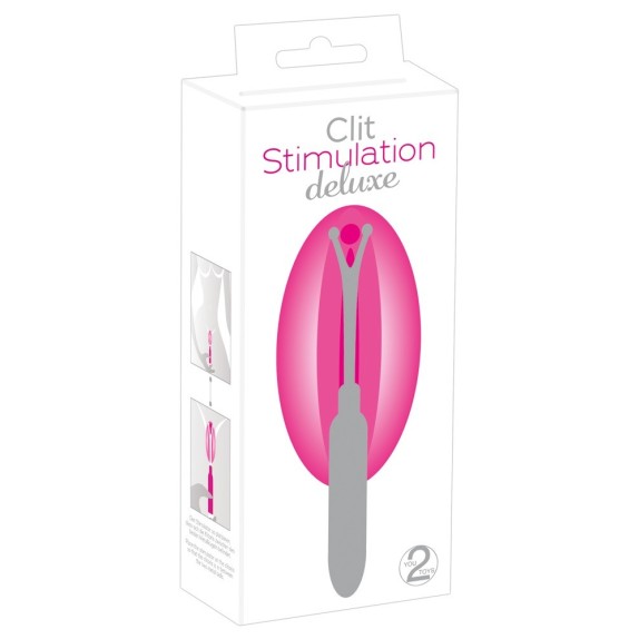 STIMOLATORE CLITORIDEO SEX TOY CON DOPPIA PUNTA