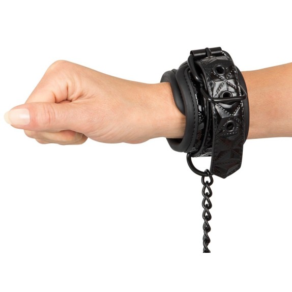 MANETTE IN SIMILPELLE SEX TOYS REGOLABILI