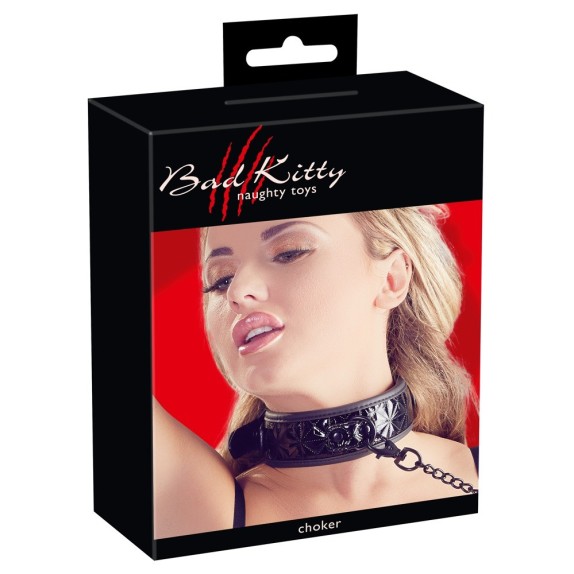 COLLARE IN SIMILPELLE SEX TOY CON GUINZAGLIO