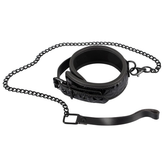 COLLARE IN SIMILPELLE SEX TOY CON GUINZAGLIO