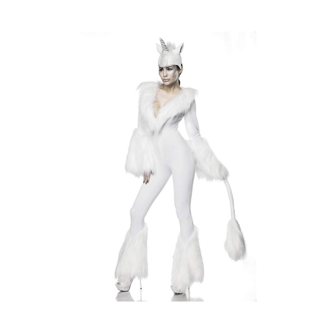 COSTUME SEXY DA UNICORNO BIANCO PER DONNA