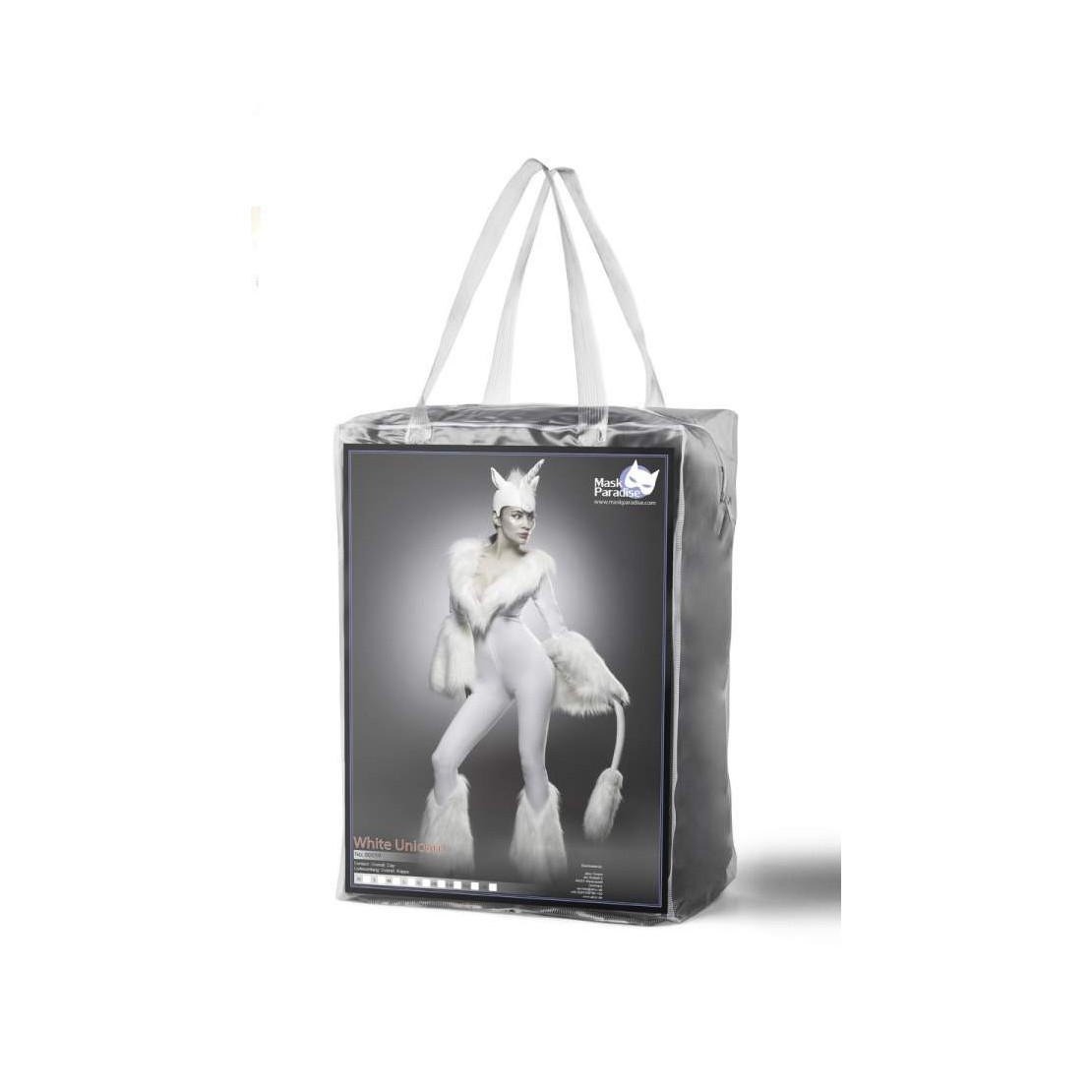 COSTUME SEXY DA UNICORNO BIANCO PER DONNA