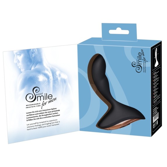 VIBRATORE PROSTATICO SEX TOY RICARICABILE IN SILICONE