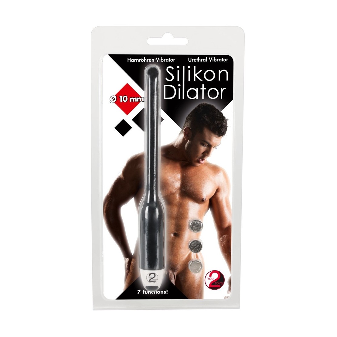 VIBRATORE URETRALE DILATATORE PER UOMO PER PENE   