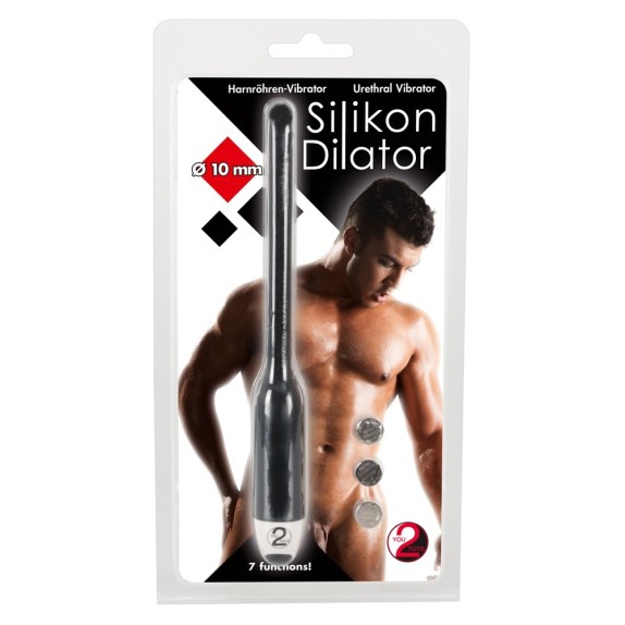VIBRATORE URETRALE DILATATORE PER UOMO PER PENE   