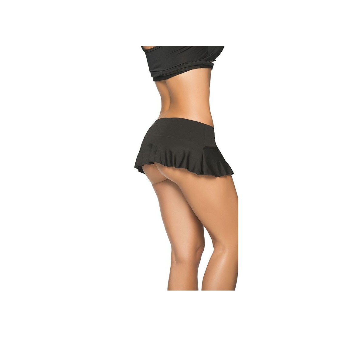 SEXY MINI GONNA IN COTONE MORBIDO