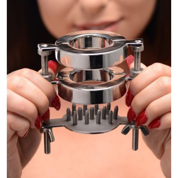 STRINGI TESTICOLI PESANTE SEX TOY CON CHIODI