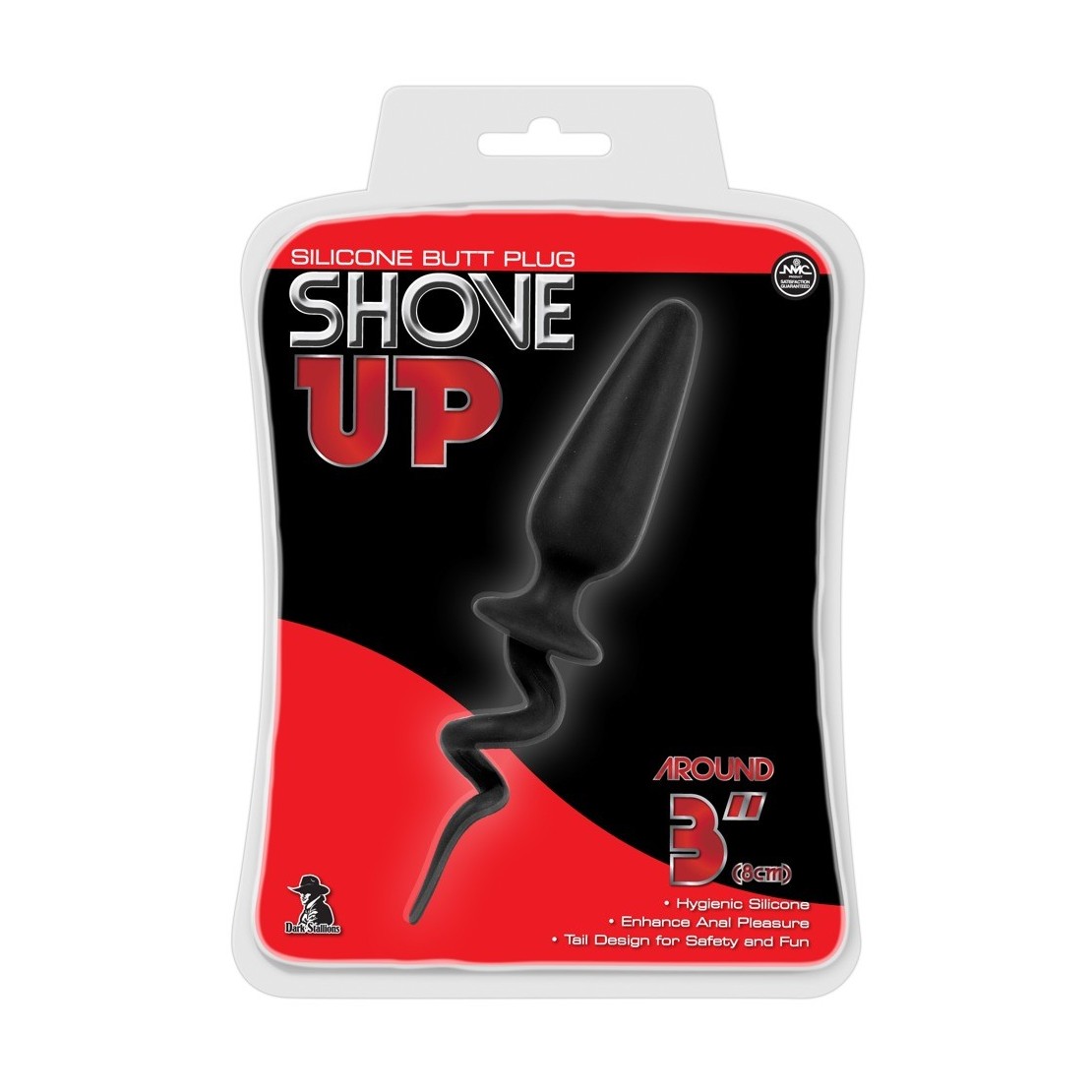 PLUG ANALE CON CODA ARRICCIATA SEX TOY IN SILICONE