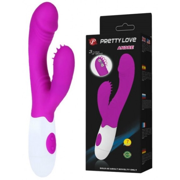 VIBRATORE RABBIT PER DONNA SEX TOY ANDRE