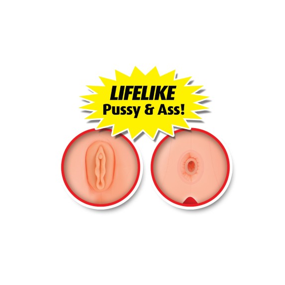 BAMBOLA REALISTICA GONFIABILE SEXY CON VAGINA E ANO