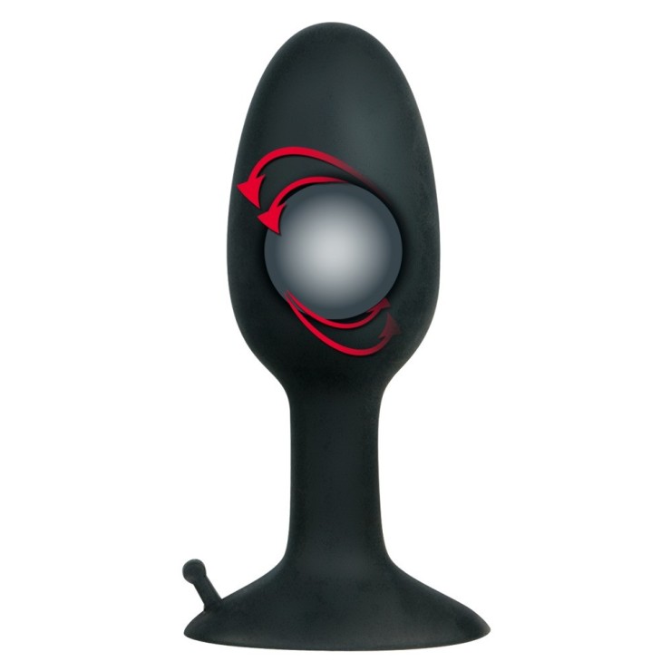 TAPPO ANALE IN SILICONE AUTOVIBRANTE S 2