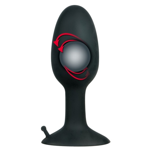 TAPPO ANALE IN SILICONE AUTOVIBRANTE S