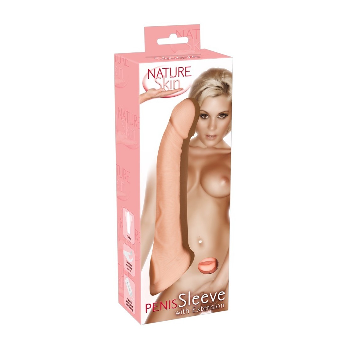 GUAINA PER PENE CON PROLUNGA SEX TOY REALISTICO