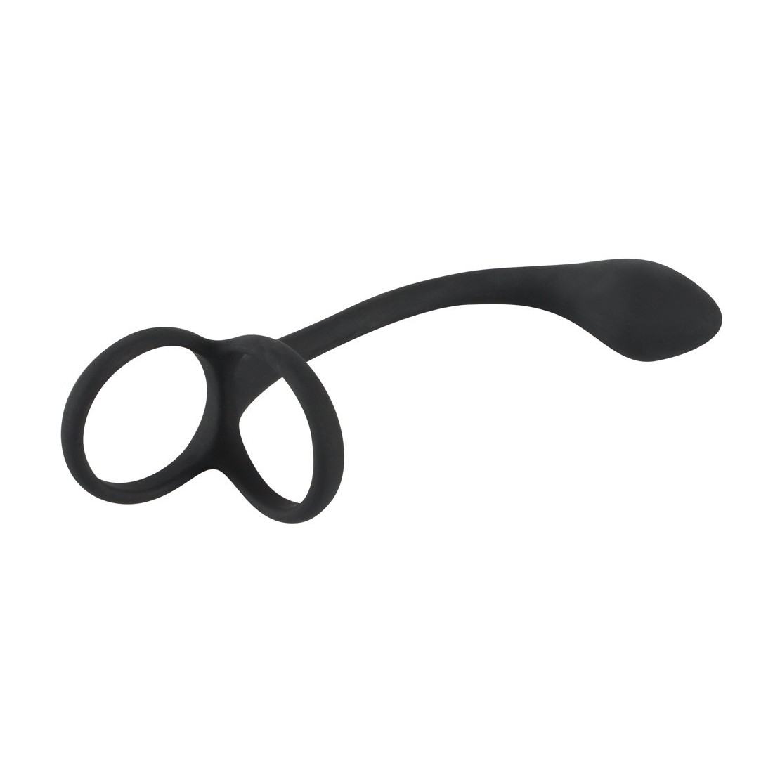 ANELLO DOPPIO PER PENE CON PLUG ANAL