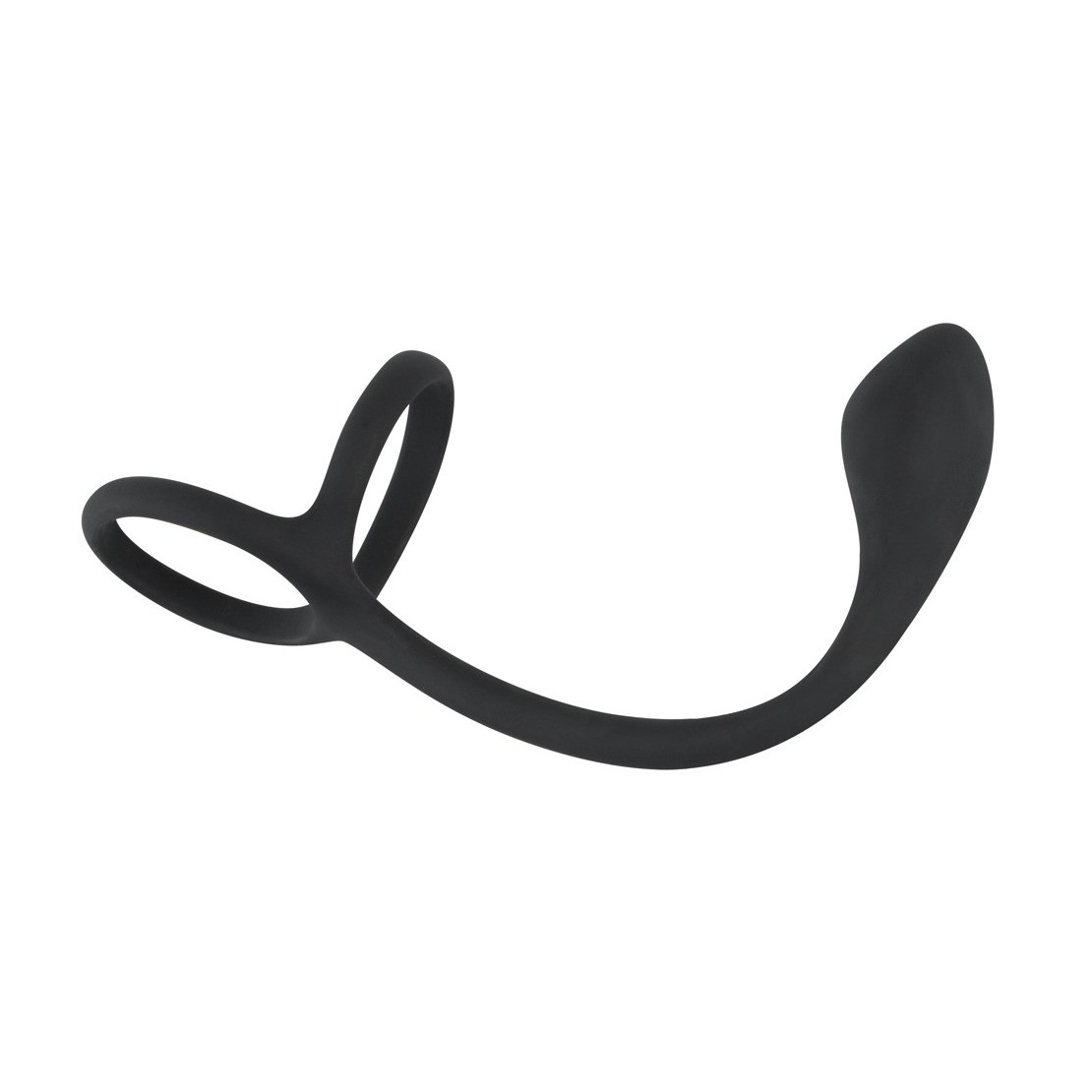 ANELLO DOPPIO PER PENE CON PLUG ANAL